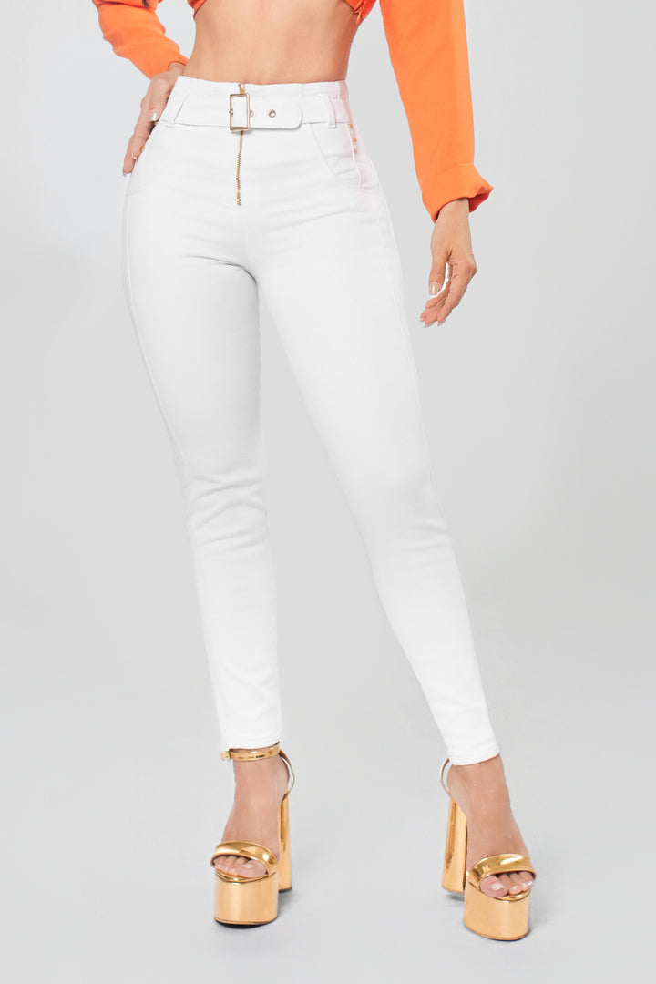 PANTALÓN BLANCO 6876