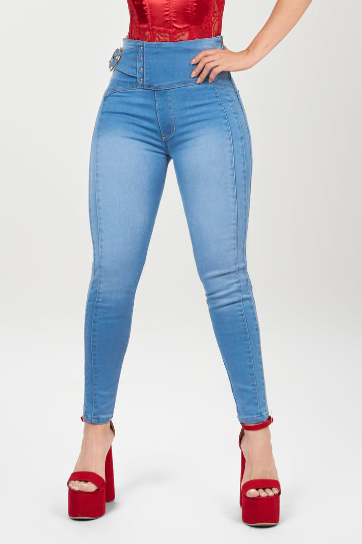 SKINNY JEANS AZUL 6899