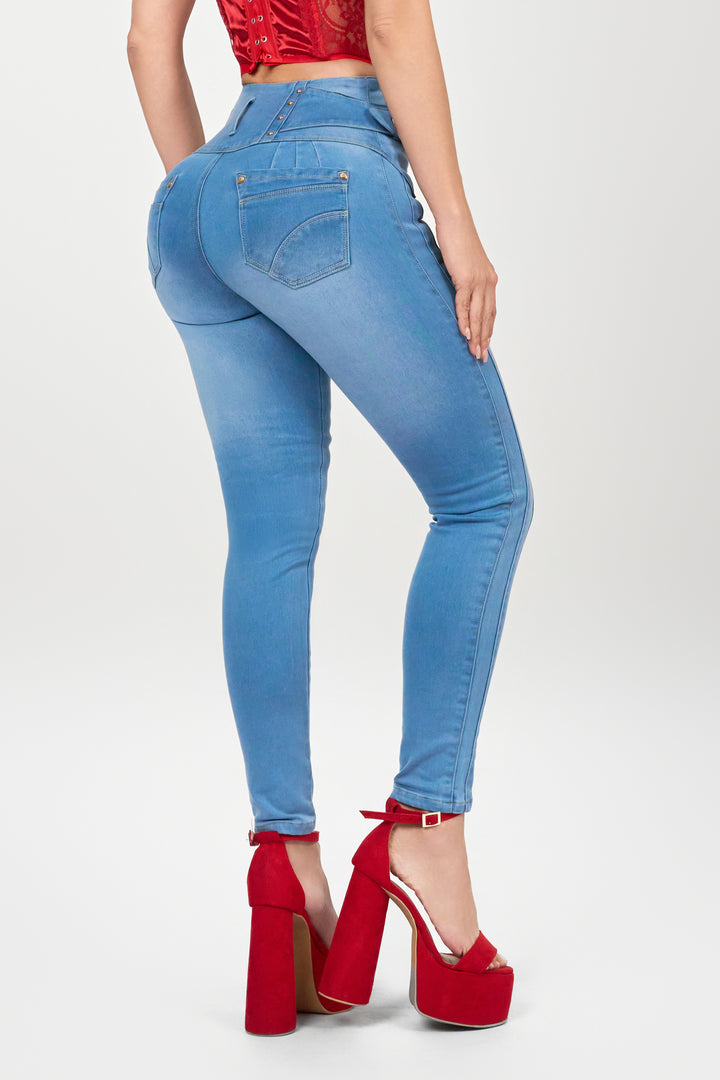 SKINNY JEANS AZUL 6899