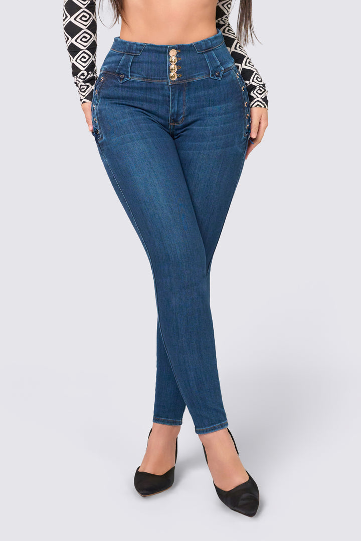SKINNY JEAN AZUL 6938