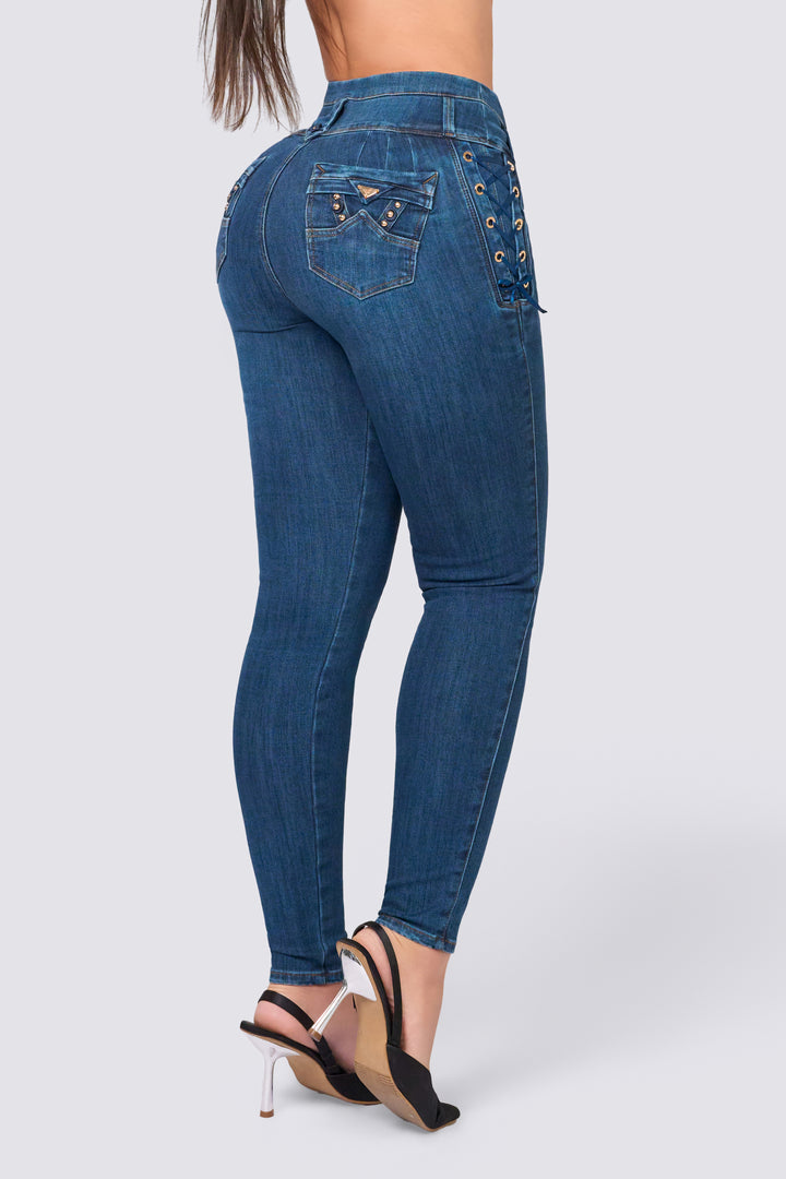 SKINNY JEAN AZUL 6938