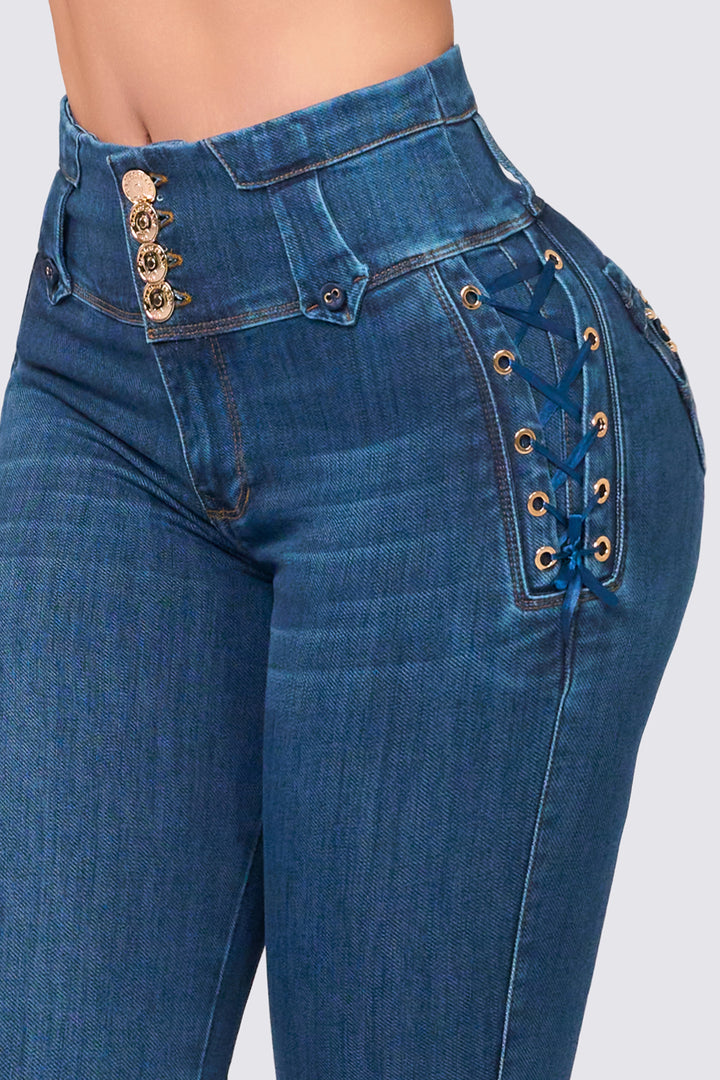 SKINNY JEAN AZUL 6938