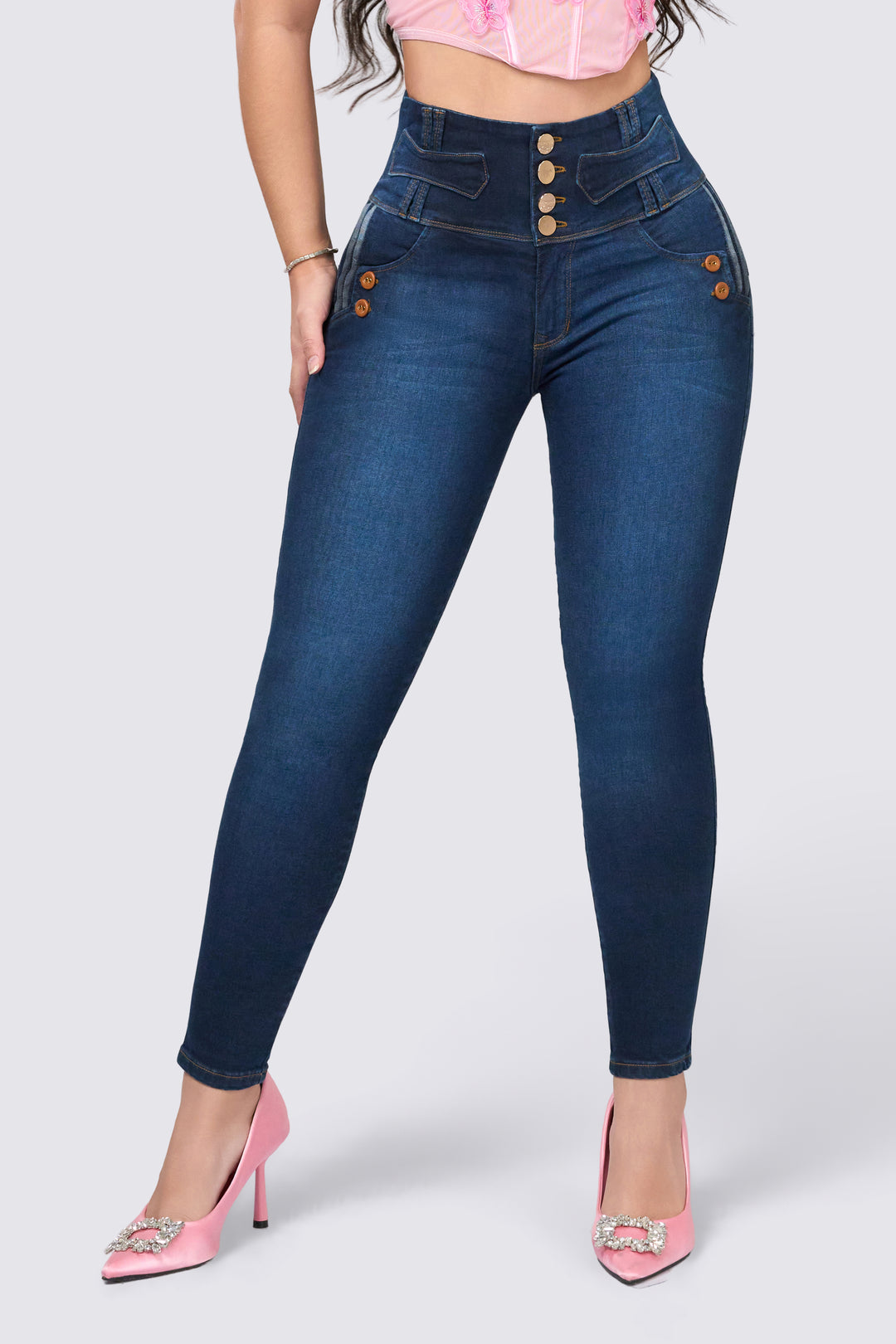 SKINNY JEAN AZUL OSCURO 7056-N