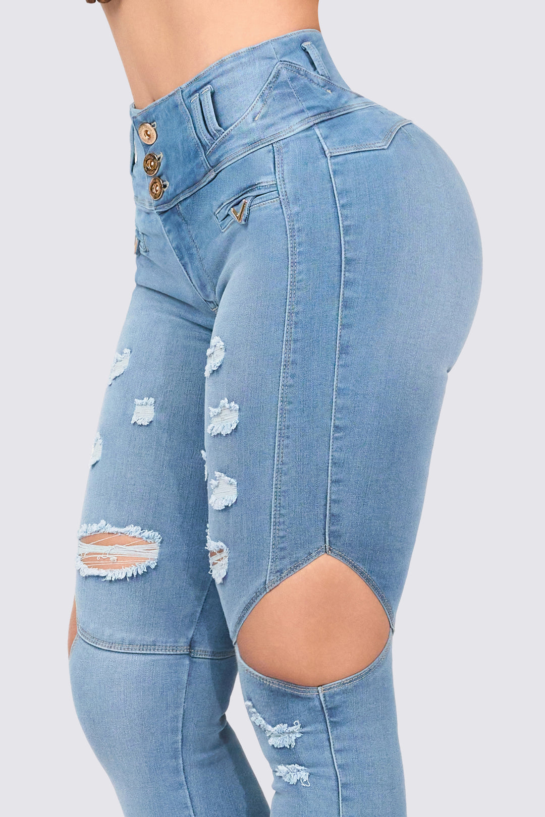 SKINNY JEAN AZUL CLARO 7108