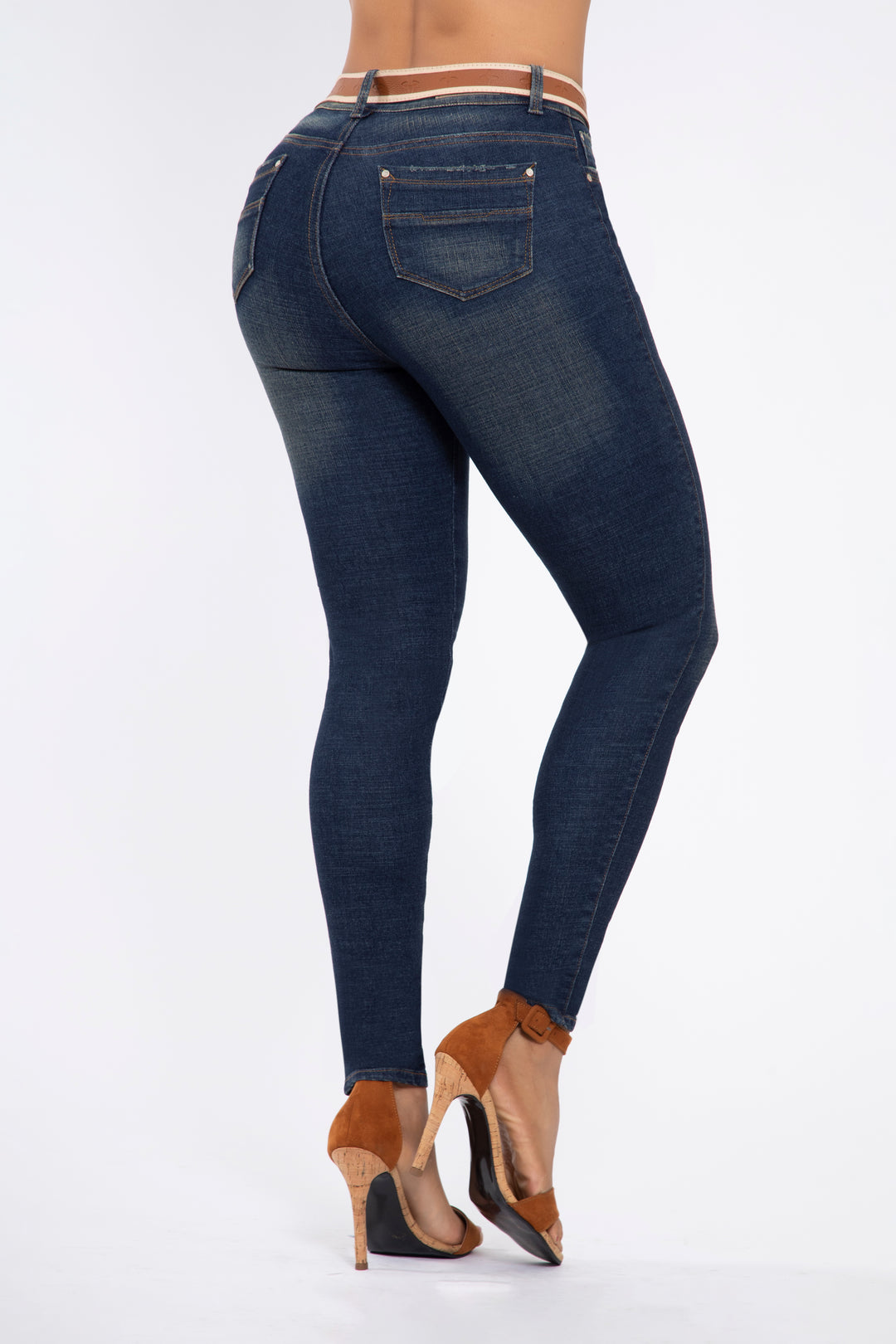 SKINNY JEANS AZUL OSCURO 7040R