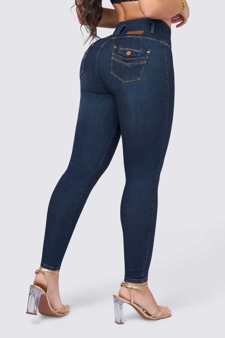 SKINNY JEANS AZUL OSCURO 7054