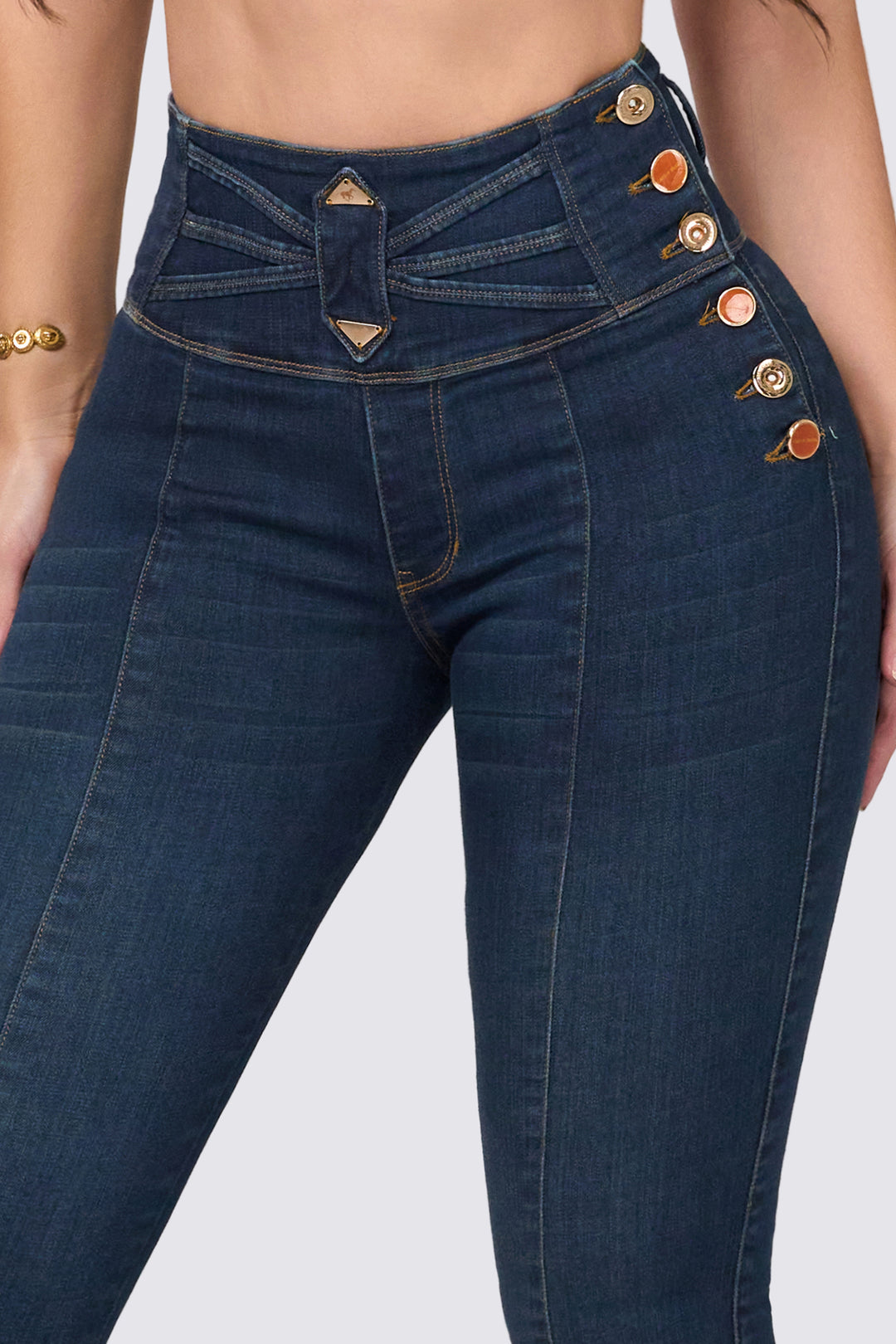 SKINNY JEANS AZUL OSCURO 7054