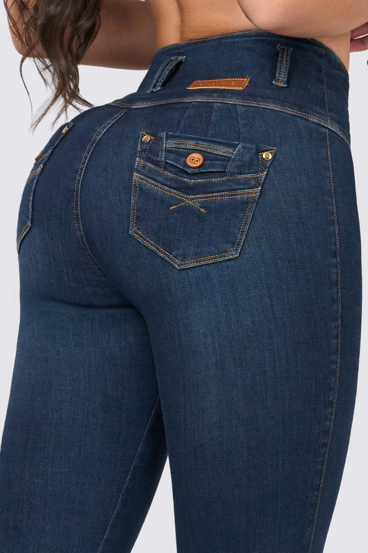 SKINNY JEANS AZUL OSCURO 7054