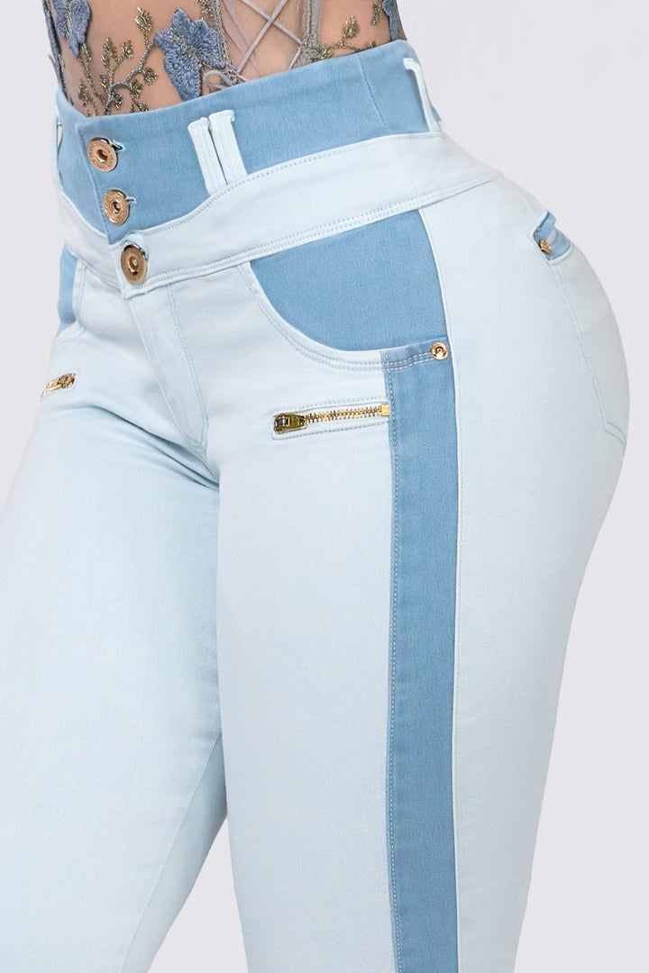 SKINNY JEAN COMBINADO 7061