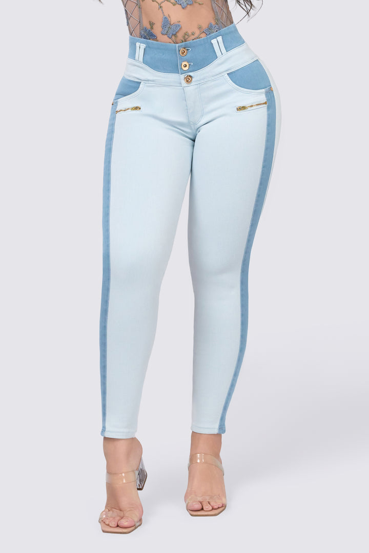 SKINNY JEAN COMBINADO 7061