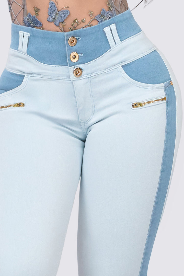 SKINNY JEAN COMBINADO 7061