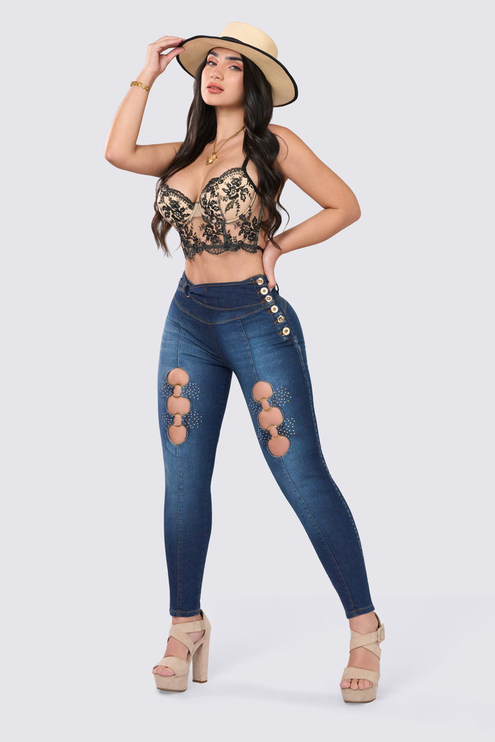SKINNY JEAN LUXURY 7060-N