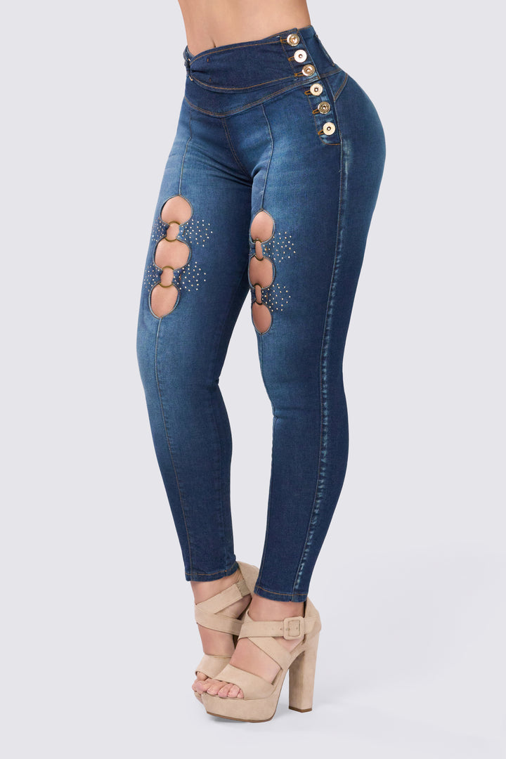 SKINNY JEAN LUXURY 7060-N