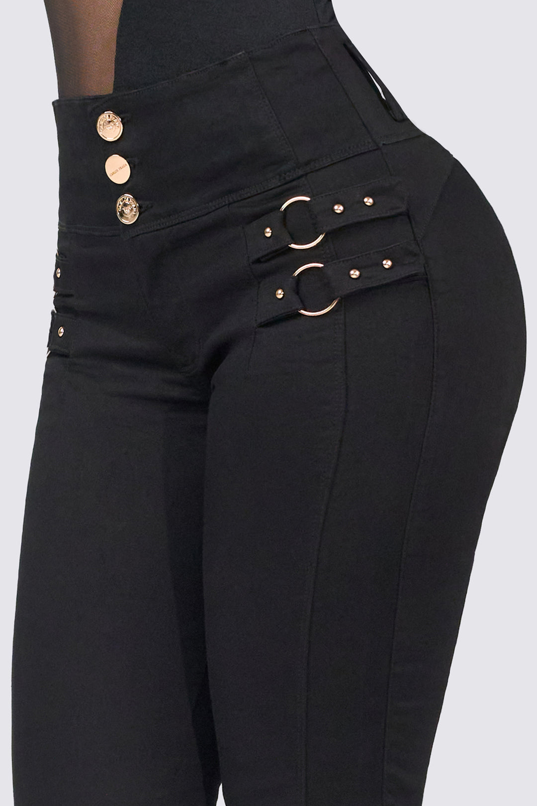 SKINNY JEAN NEGRO PUSH UP 7076-N