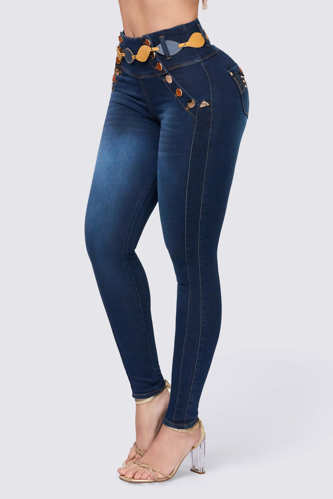 SKINNY JEANS AZUL 6952