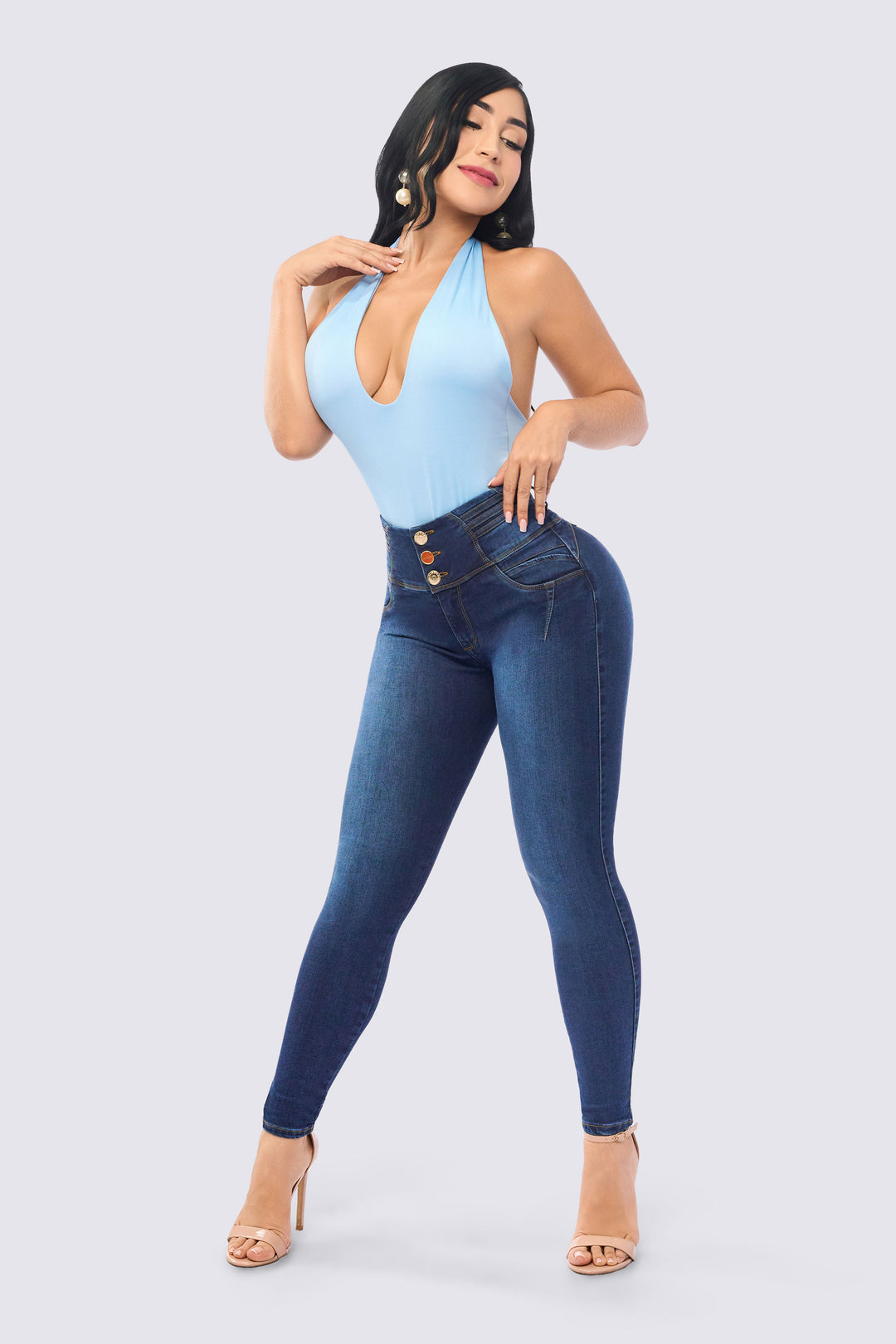 SKINNY JEAN AZUL OSCURO 7118