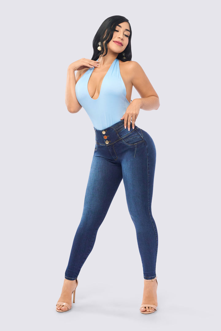 SKINNY JEAN AZUL OSCURO 7118