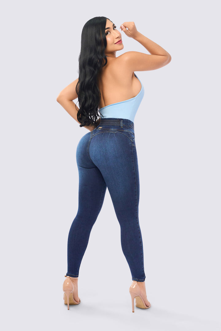 SKINNY JEAN AZUL OSCURO 7118