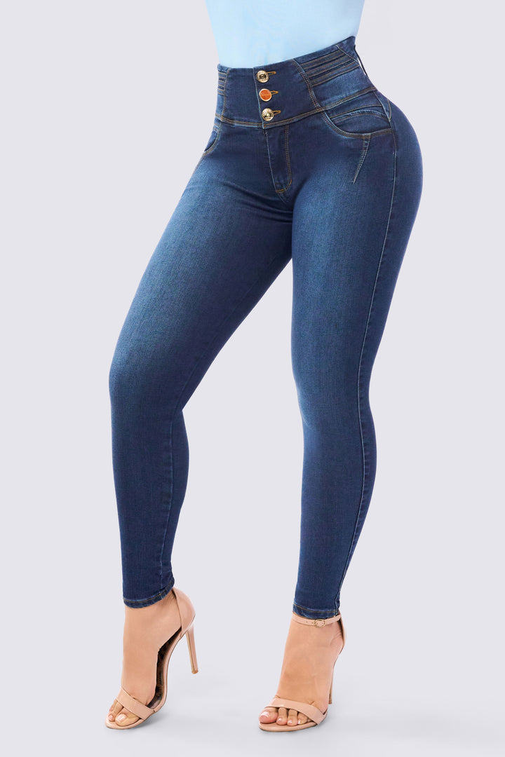 SKINNY JEAN AZUL OSCURO 7118