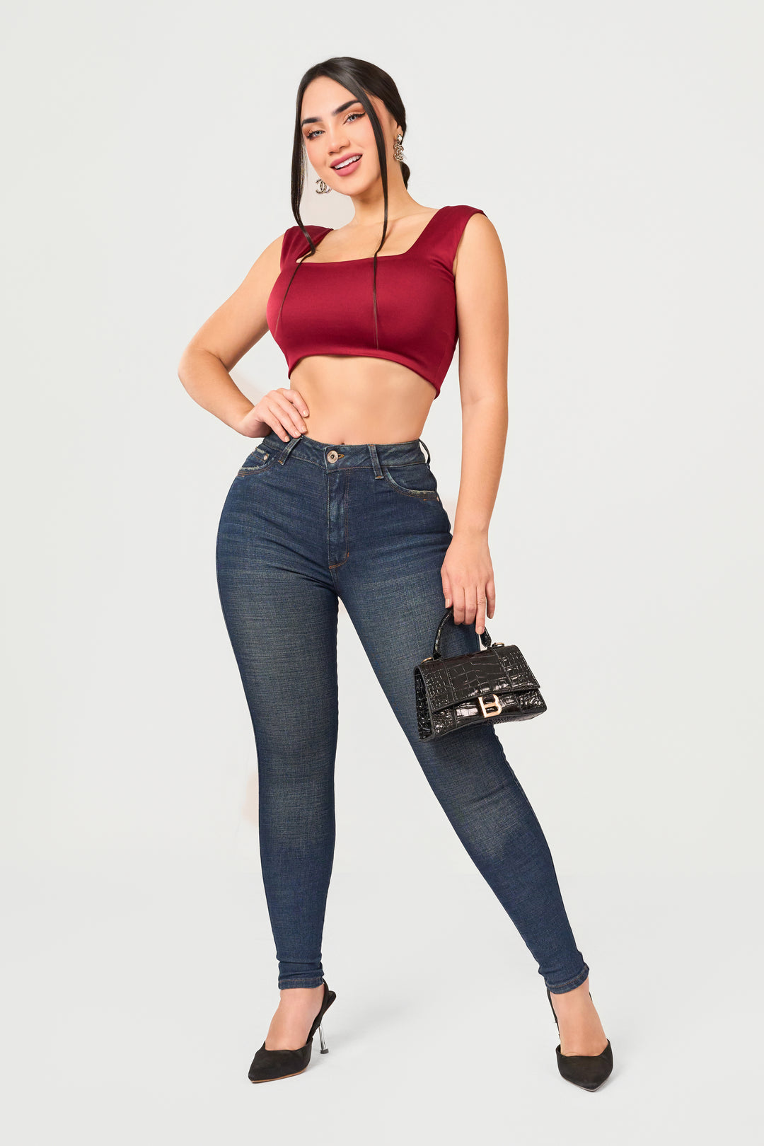 SKINNY JEANS AZUL 7040