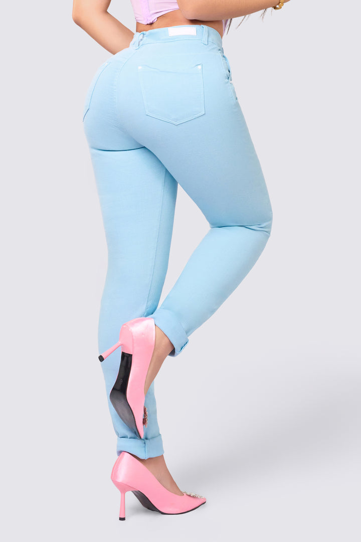 PANTALÓN AZUL CLARO 7080