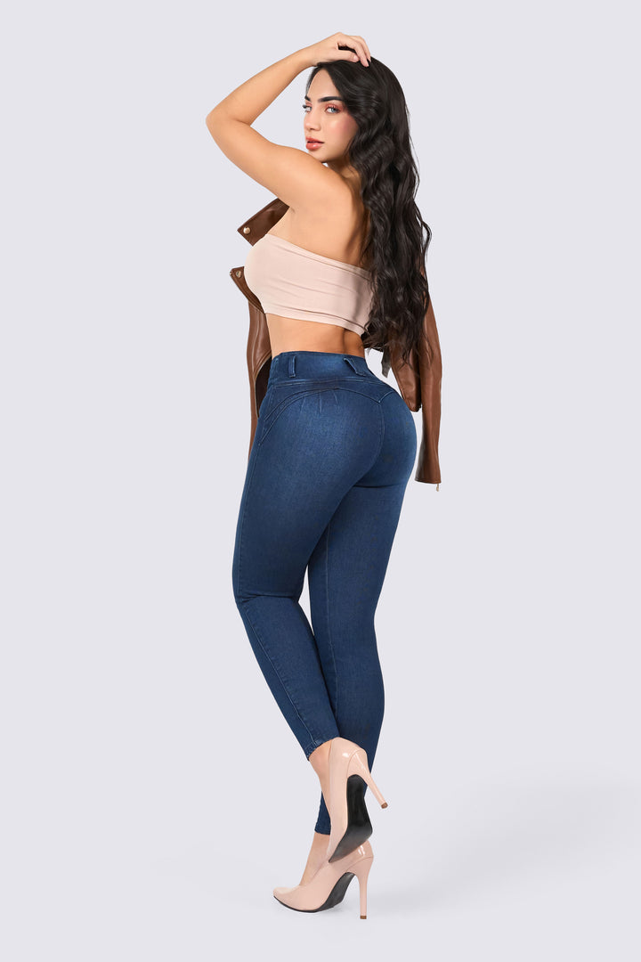 SKINNY JEAN AZUL OSCRURO 7088-N