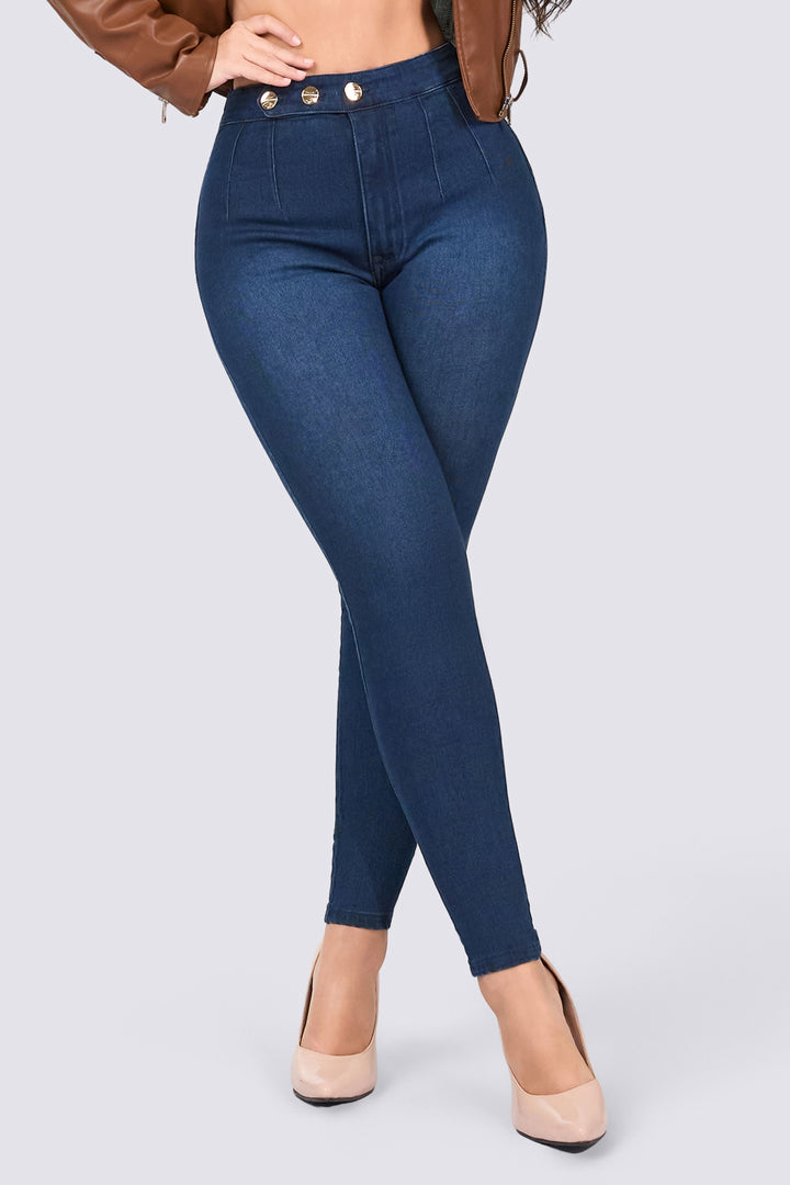 SKINNY JEAN AZUL OSCRURO 7088-N