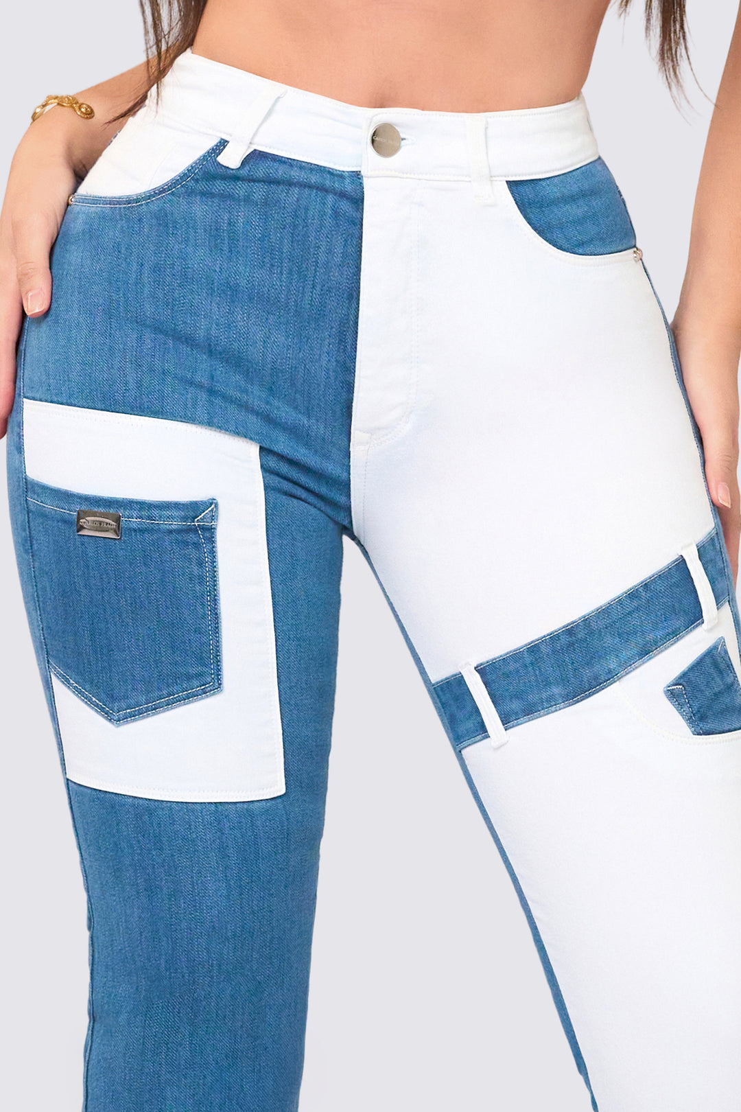 SKINNY JEAN COMBINADO 7030