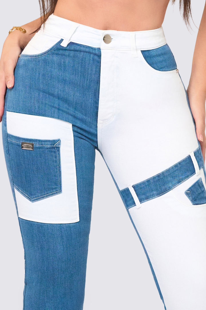 SKINNY JEAN COMBINADO 7030