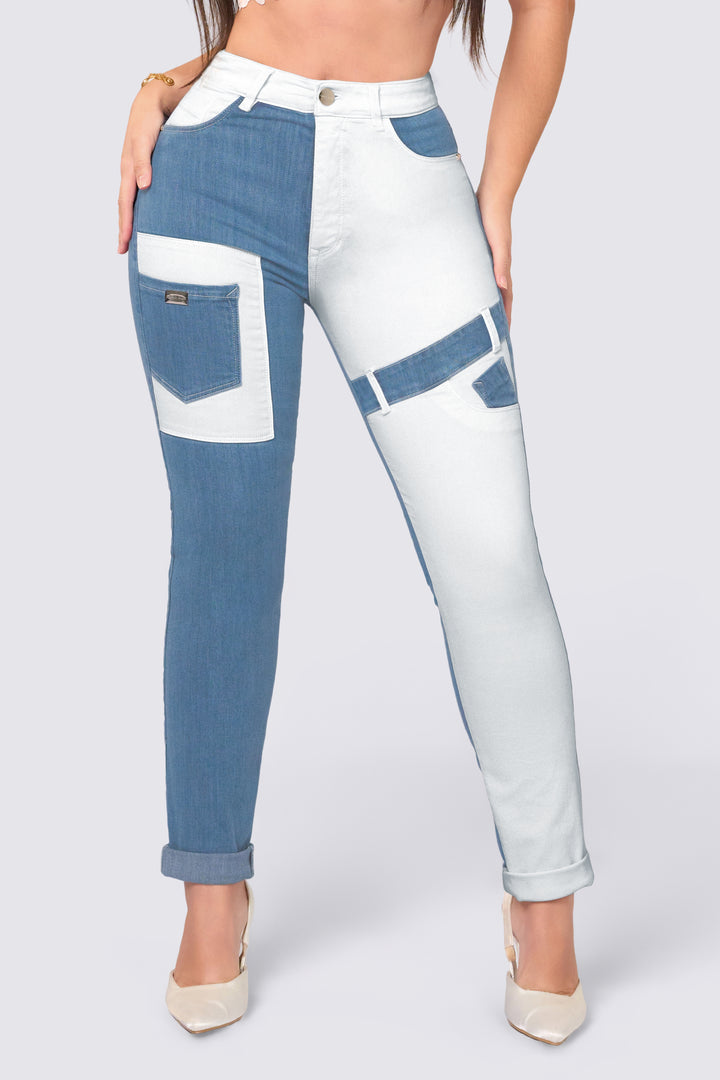 SKINNY JEAN COMBINADO 7030