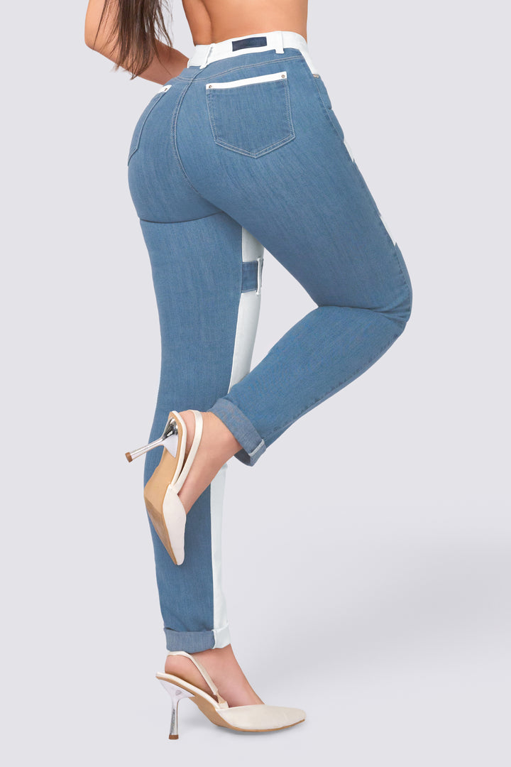 SKINNY JEAN COMBINADO 7030
