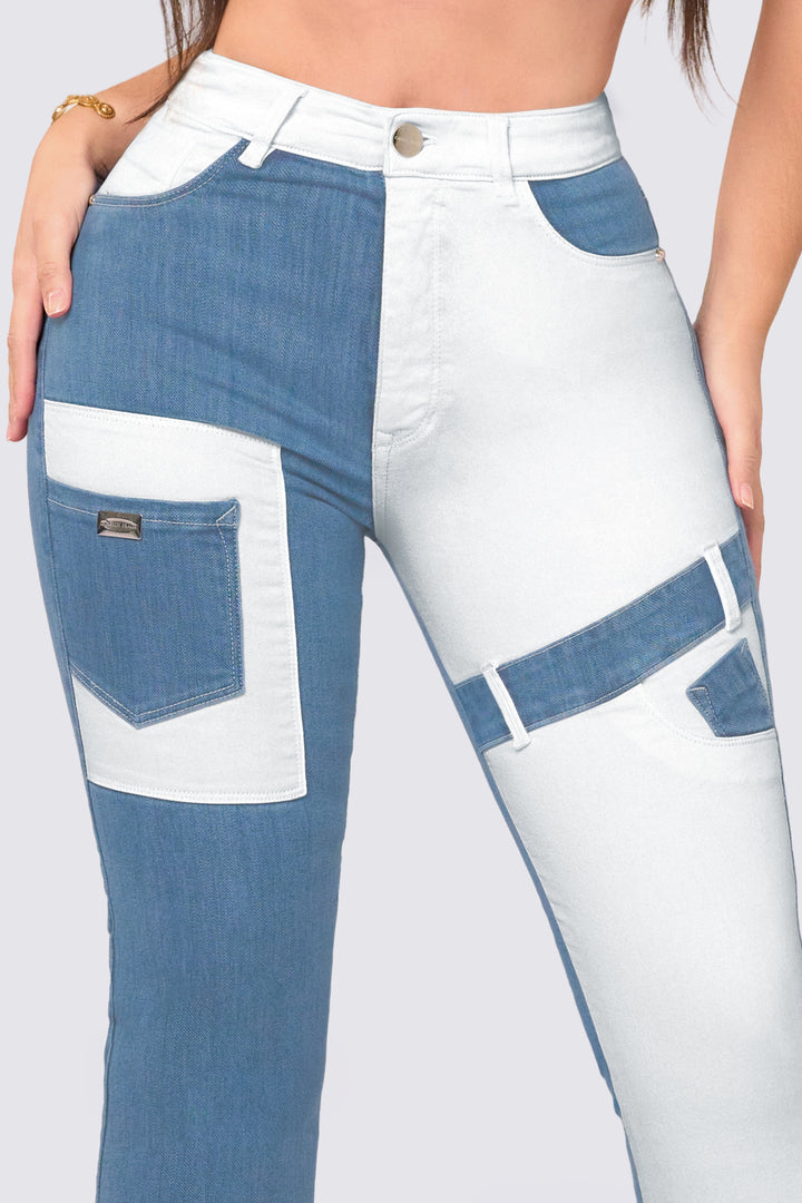 SKINNY JEAN COMBINADO 7030