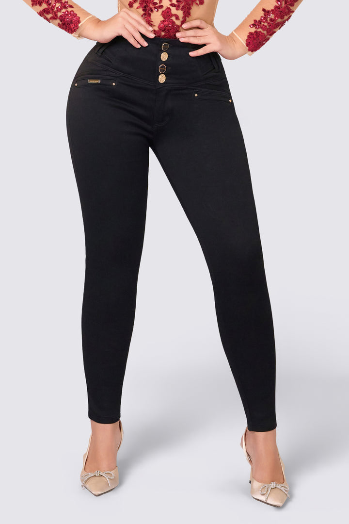 SKINNY JEAN NEGRO 7055