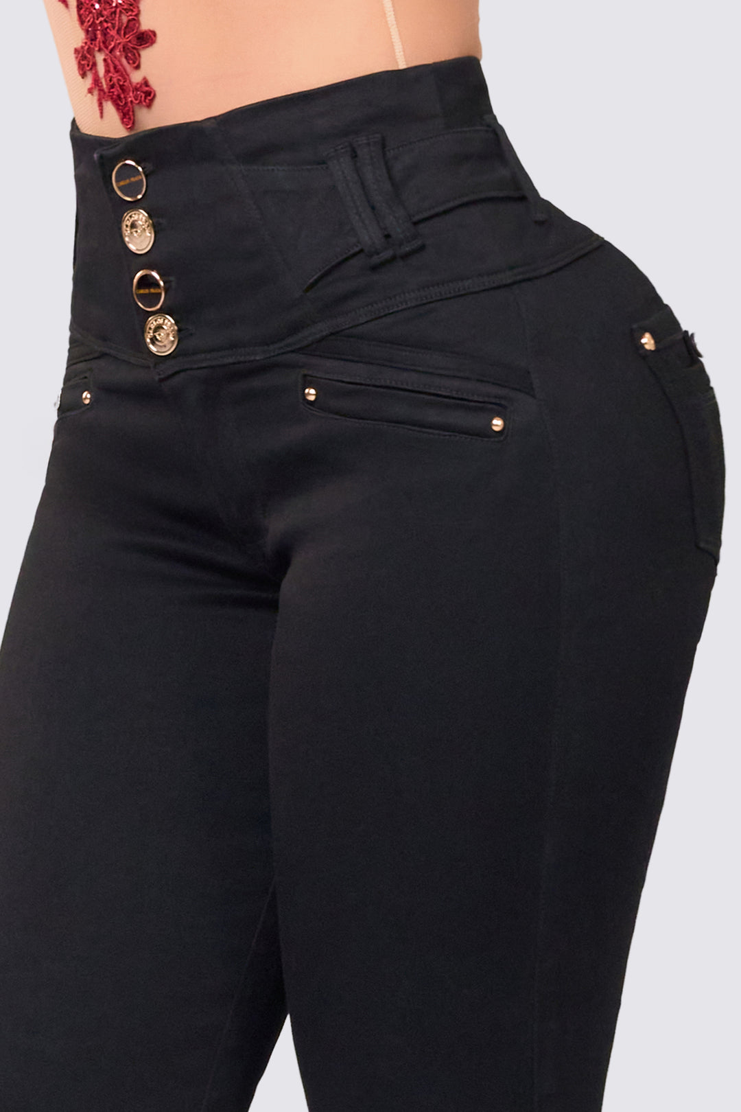 SKINNY JEAN NEGRO 7055