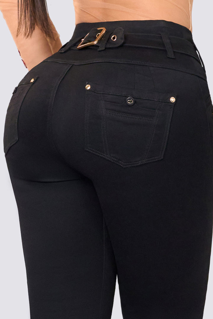 SKINNY JEAN NEGRO 7055