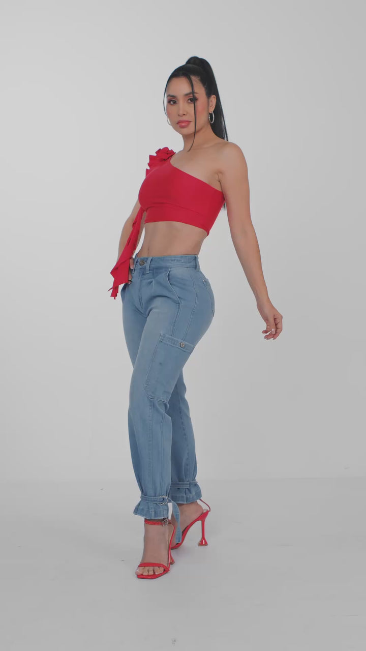 PANTALÓN AZUL 6886