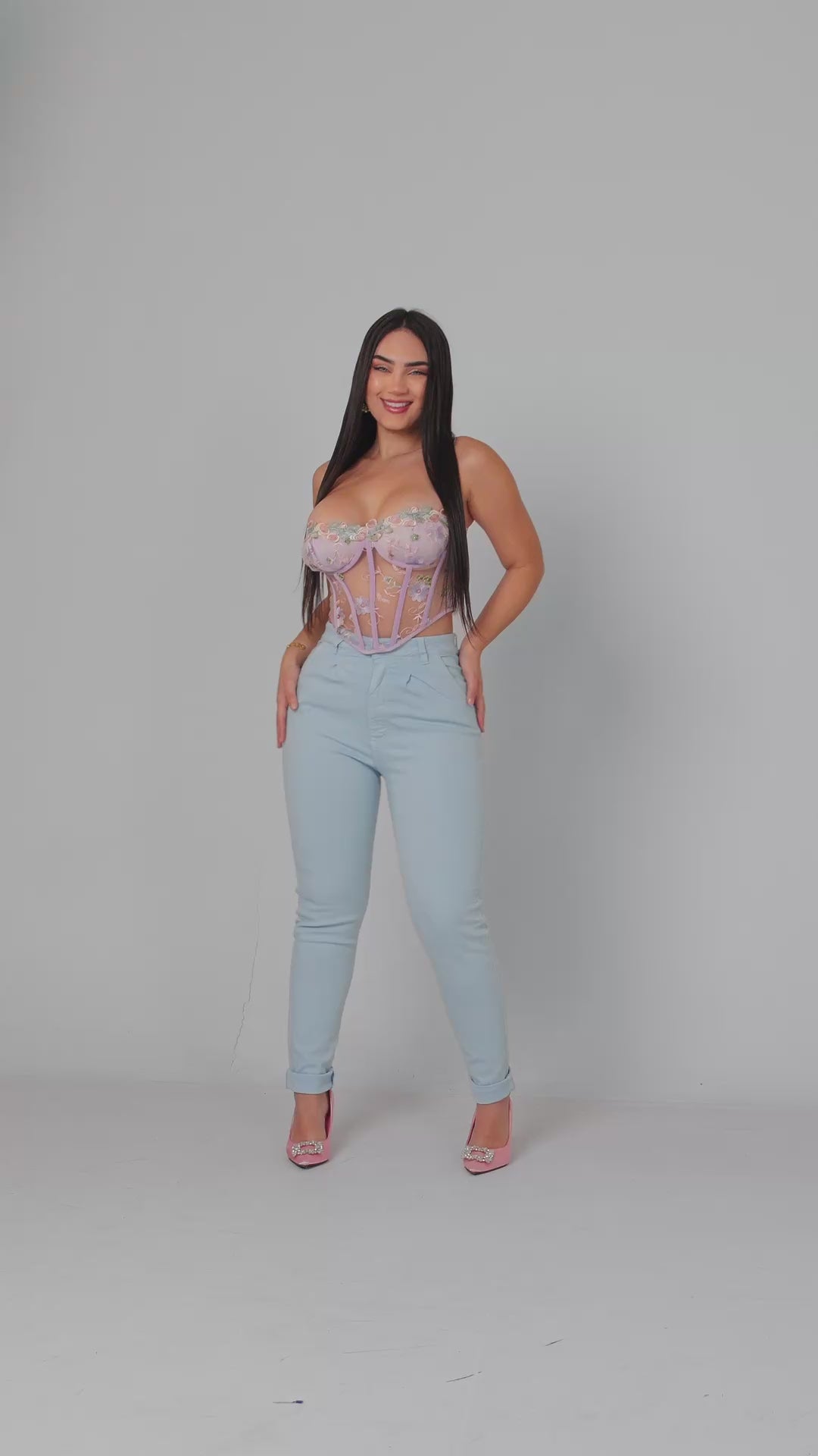 PANTALÓN AZUL CLARO 7080
