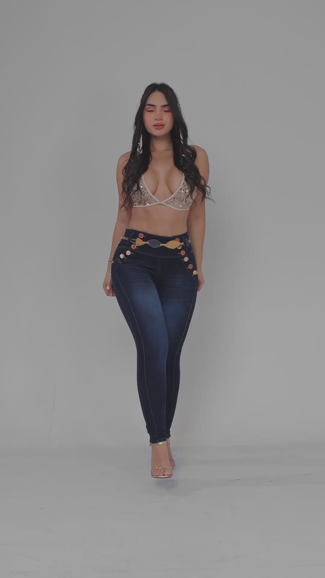 SKINNY JEANS AZUL 6952