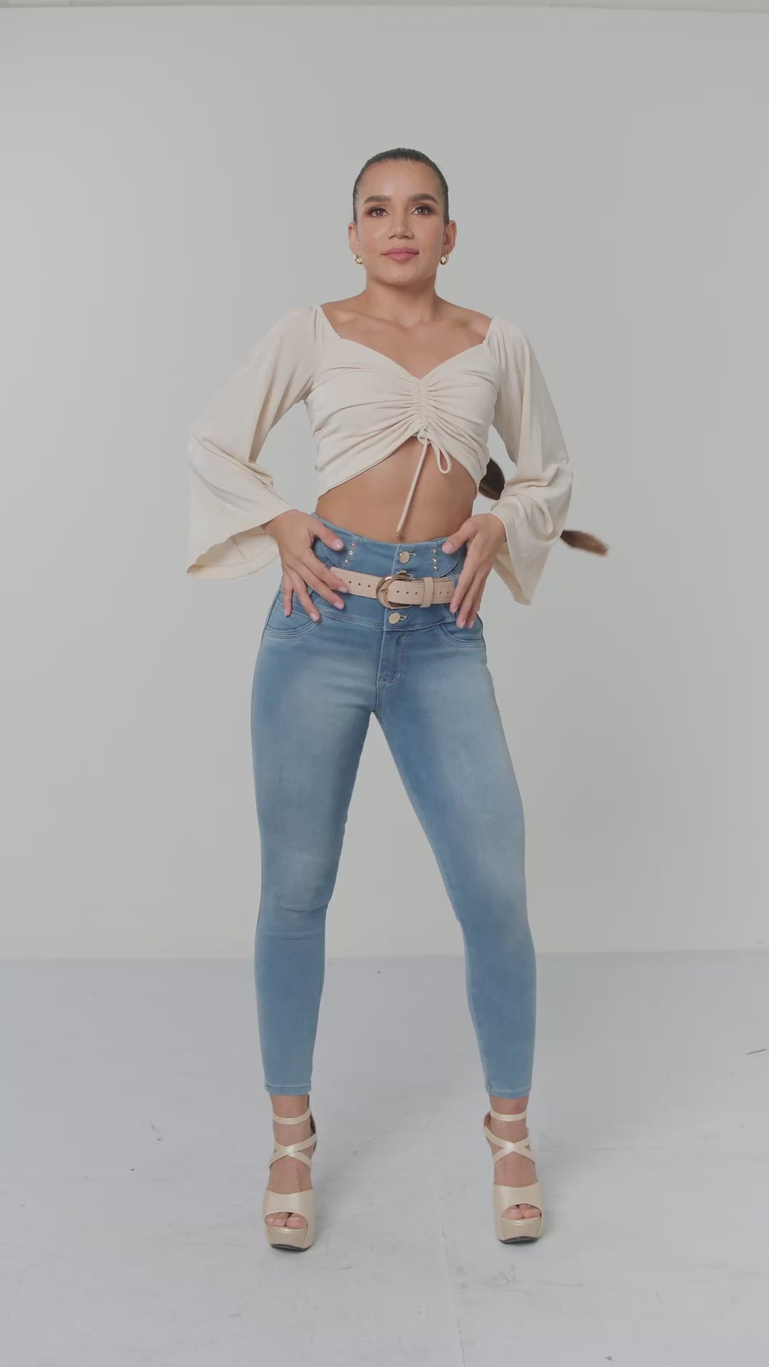 SKINNY JEANS AZUL 6988