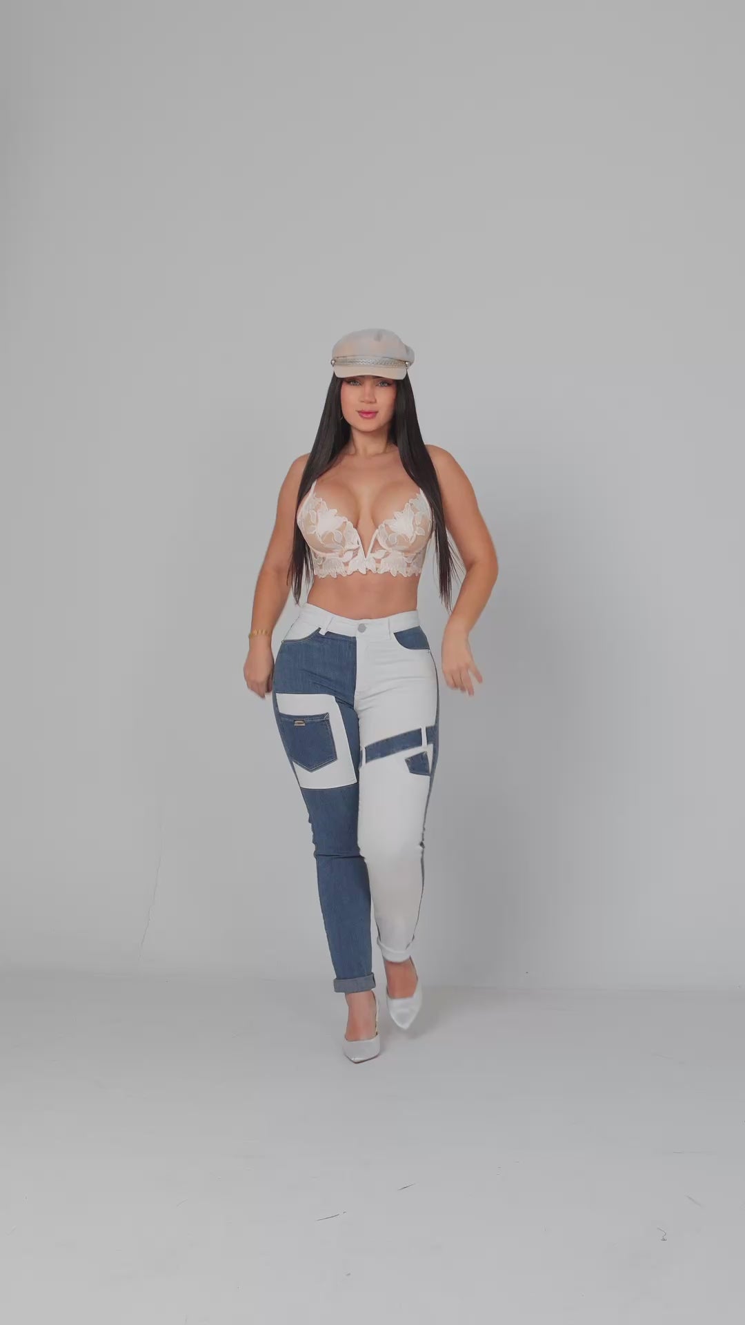 SKINNY JEAN COMBINADO 7030