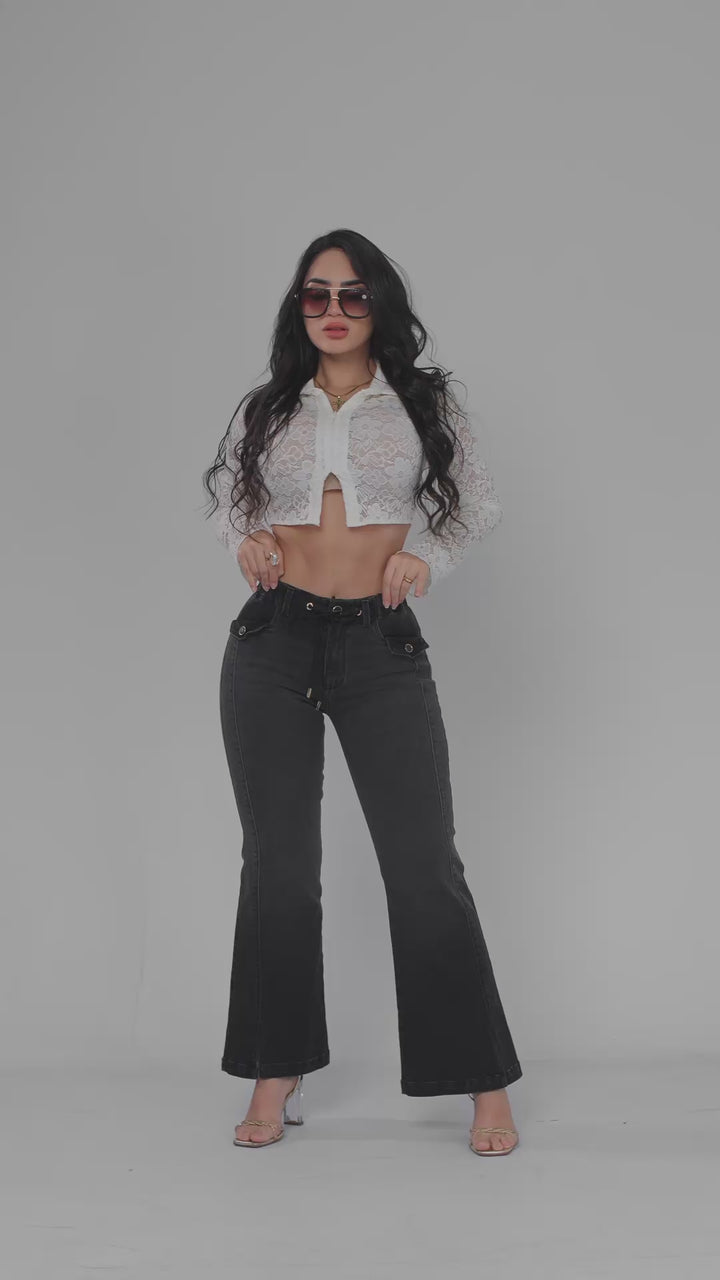 PANTALÓN GRIS OSCURO 7032