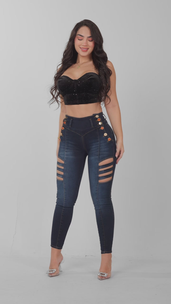 SKINNY JEAN LUXURY 7074