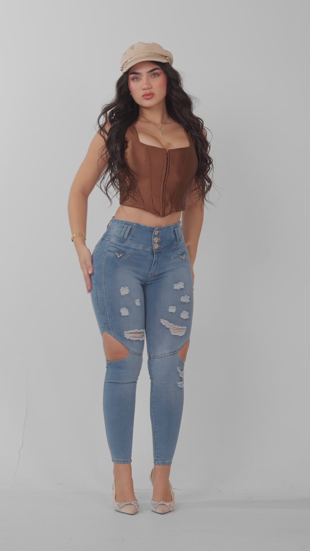 SKINNY JEAN AZUL CLARO 7108