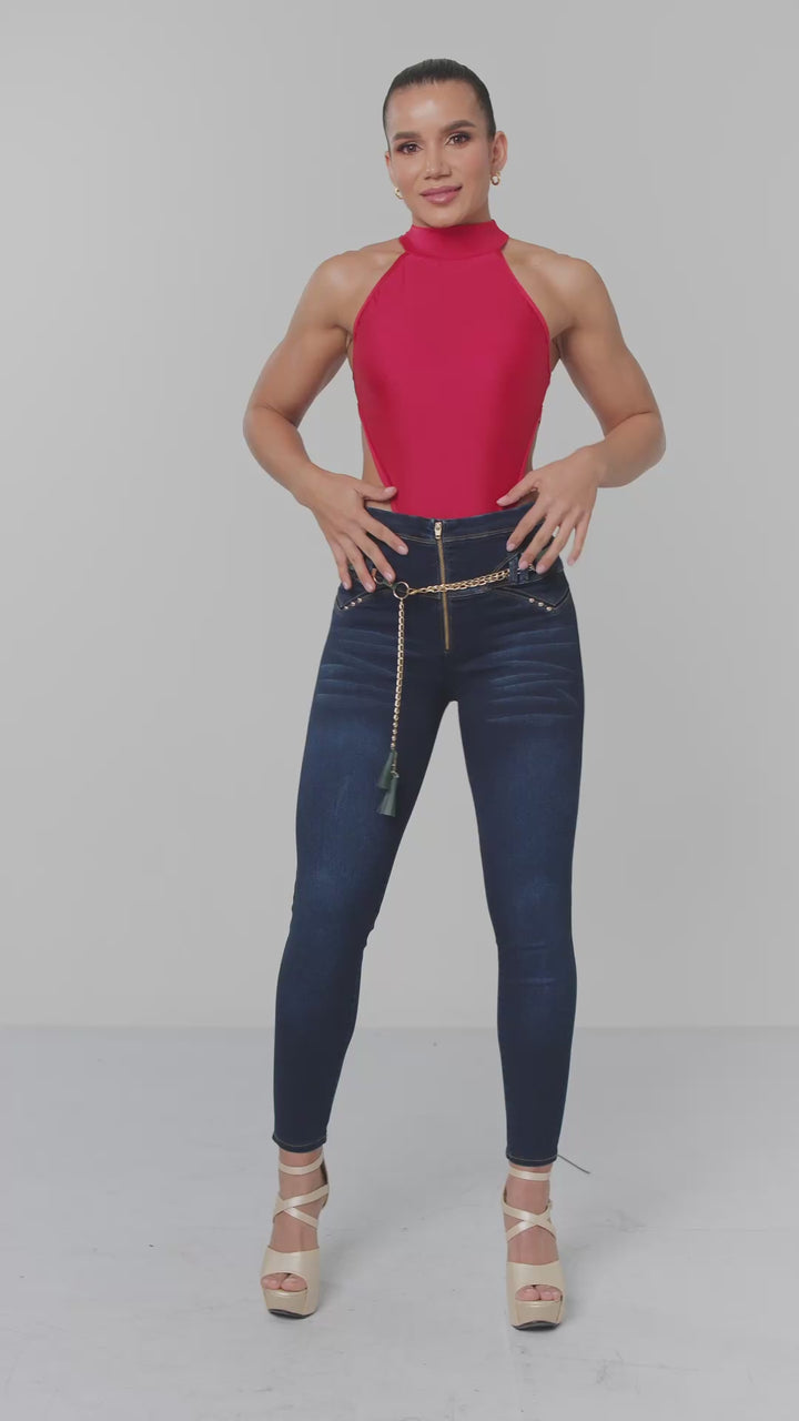 SKINNY JEANS AZUL 6970