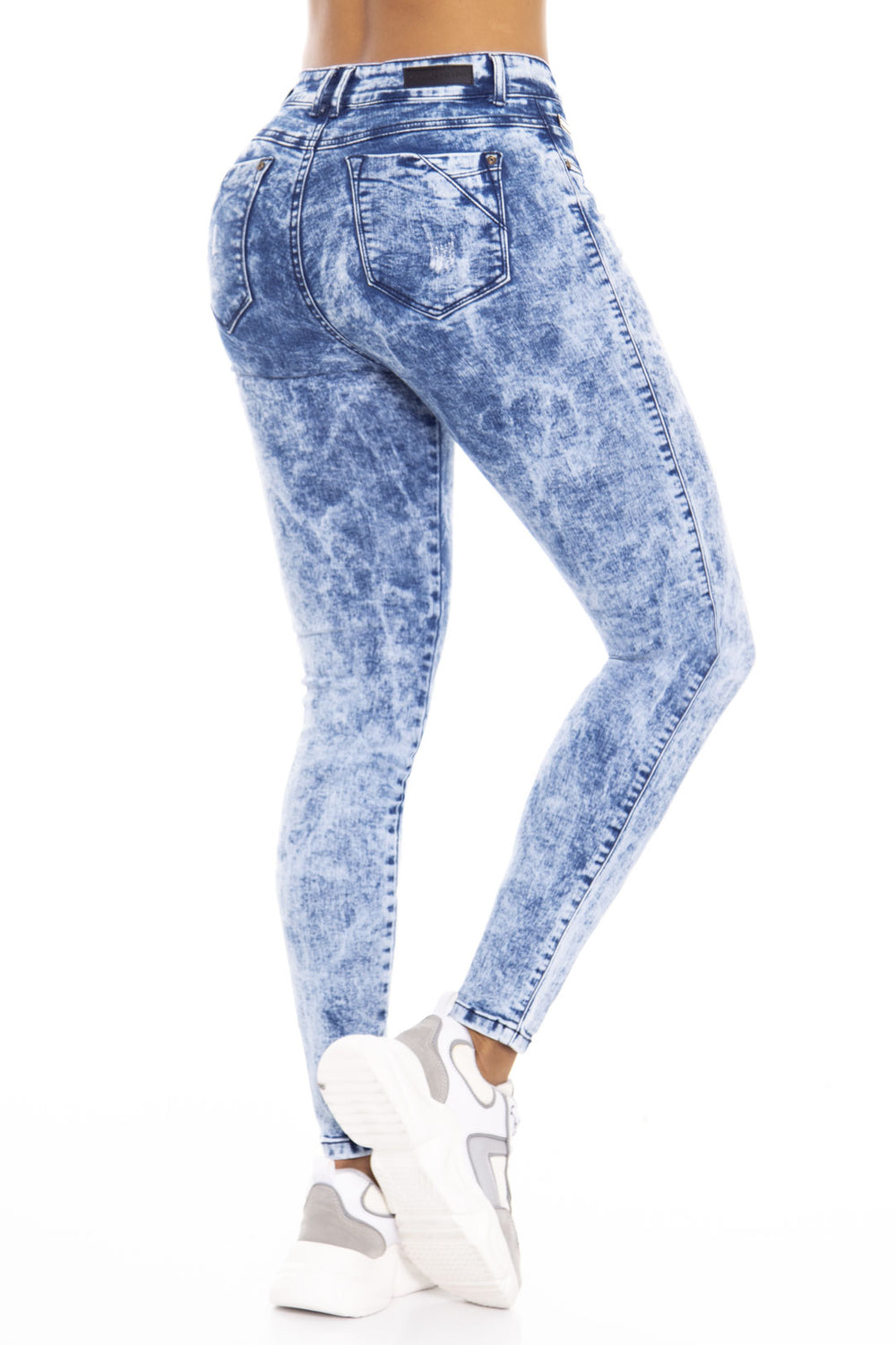 Jeans Levanta Cola Azul Carlos Prada 6112 | Colombiana de jeans